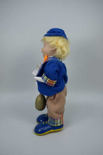 Vintage  Gatco Clown Doll Musical Wind Up Music Box