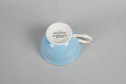 Grace's Teaware Cup & Saucer Set Floral EUC