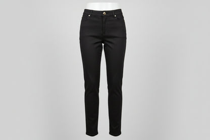 MASSIMO DUTTI Women's Black Skinny Leg Trousers - UK Size 8 (USED)