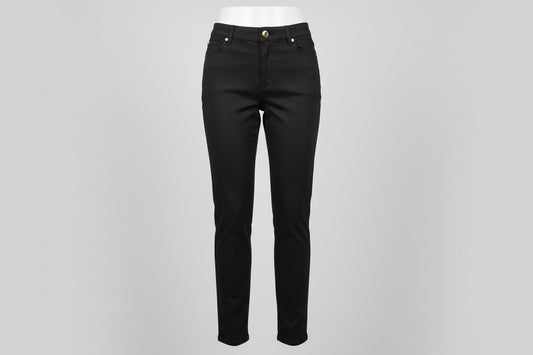 MASSIMO DUTTI Women's Black Skinny Leg Trousers - UK Size 8 (USED)