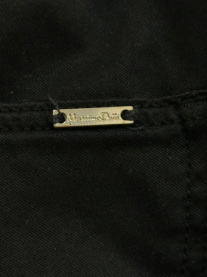 MASSIMO DUTTI Women's Black Skinny Leg Trousers - UK Size 8 (USED)