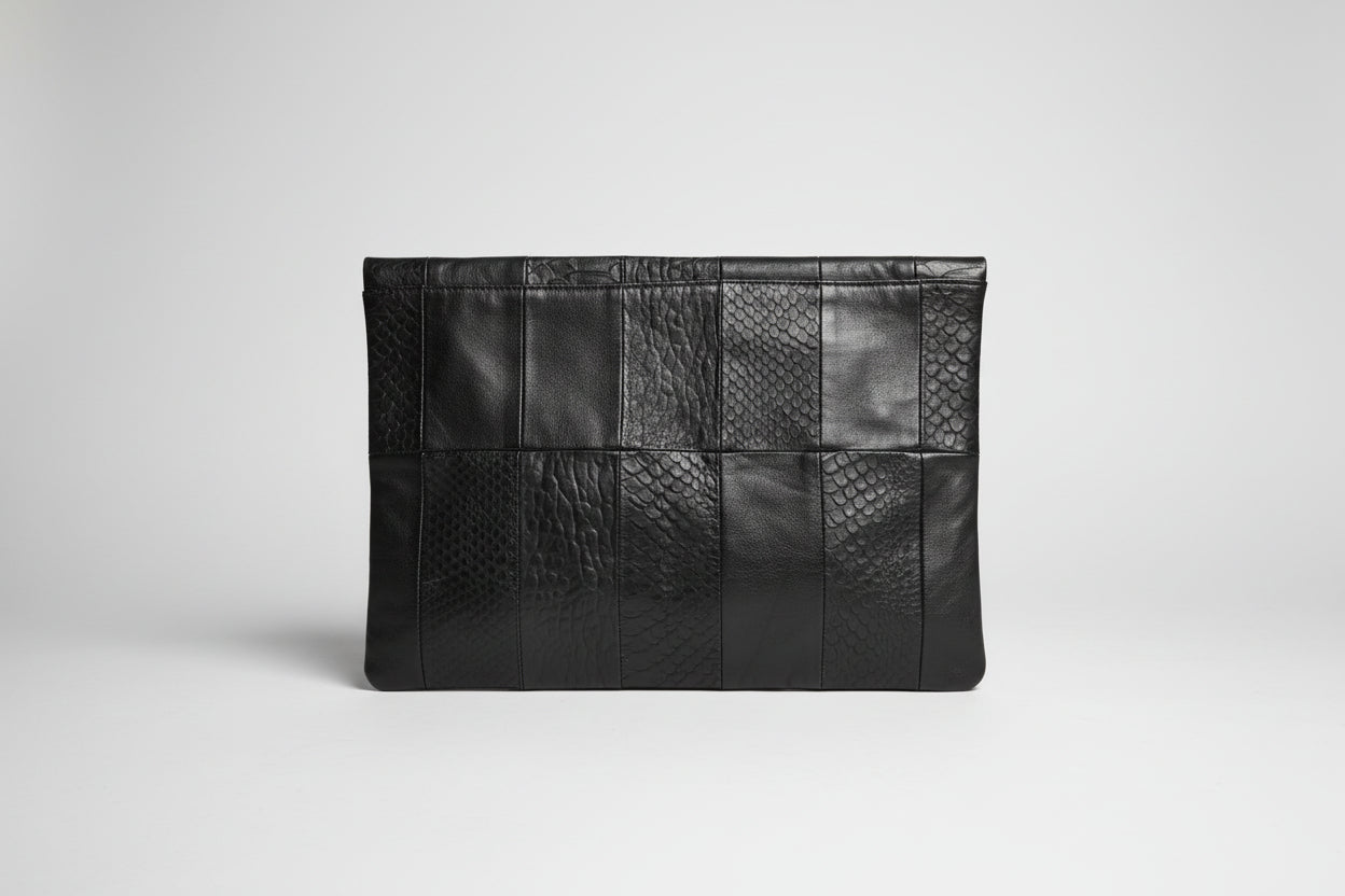 Selected Femme Leather Clutch
