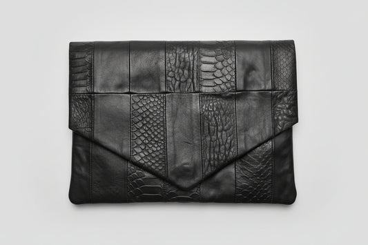 Selected Femme Leather Clutch