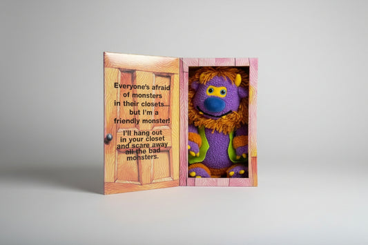 Monster in my closet teddy with original box