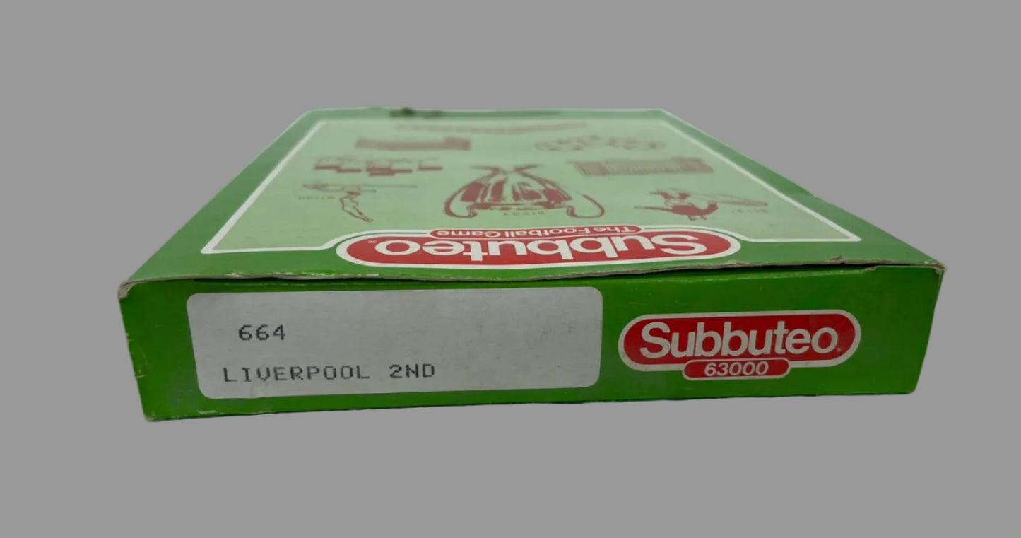 Subbuteo LW 63000  - Liverpool 2nd (644) and Tottenham Hotspur (654) Teams.