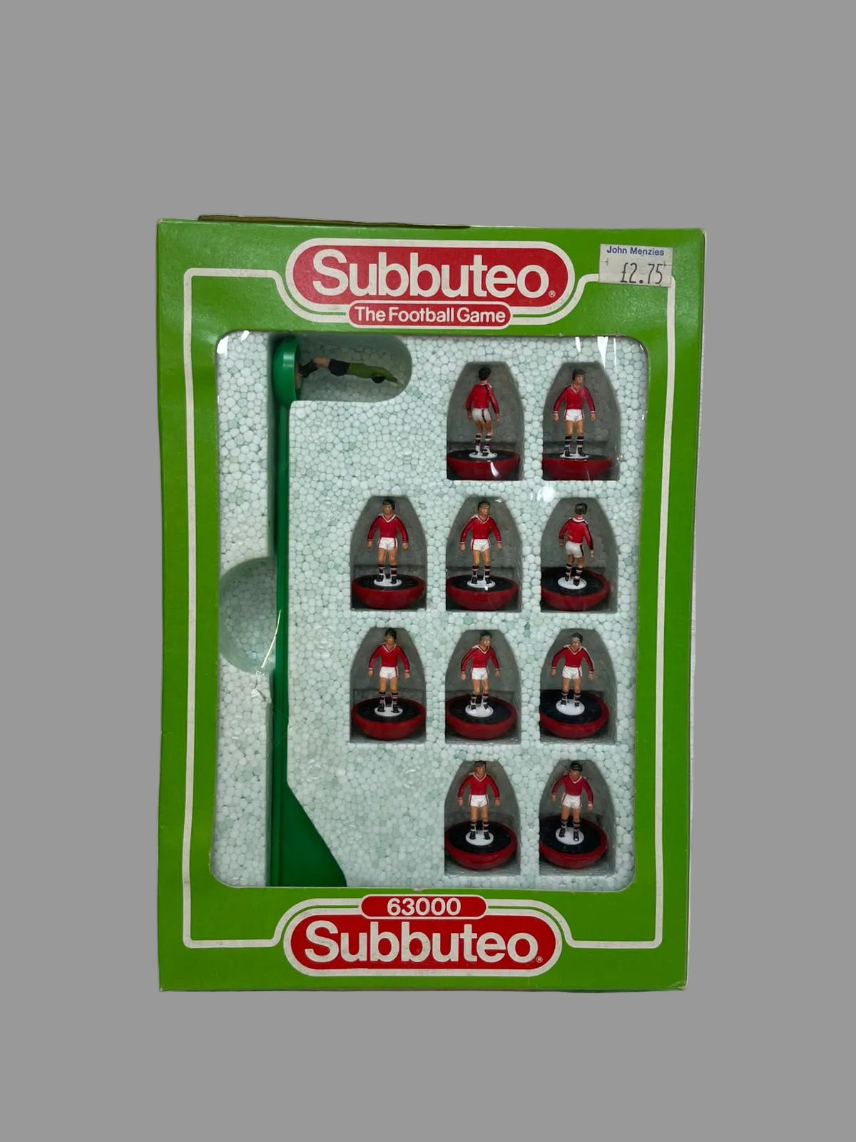 Subbuteo LW 63000  - Aston Villa (658) and Manchester United (641) Teams.