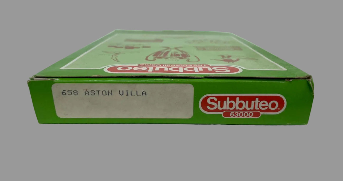 Subbuteo LW 63000  - Aston Villa (658) and Manchester United (641) Teams.