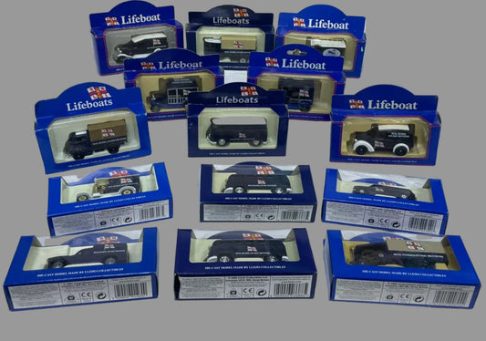 Lledo Collectibles RNLI Lifeboats Collectible Die Cast Van in Original Box X 14
