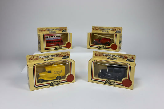 Lledo job lot of 4 promotional models  - 1.76 scale  mint condition fair boxes