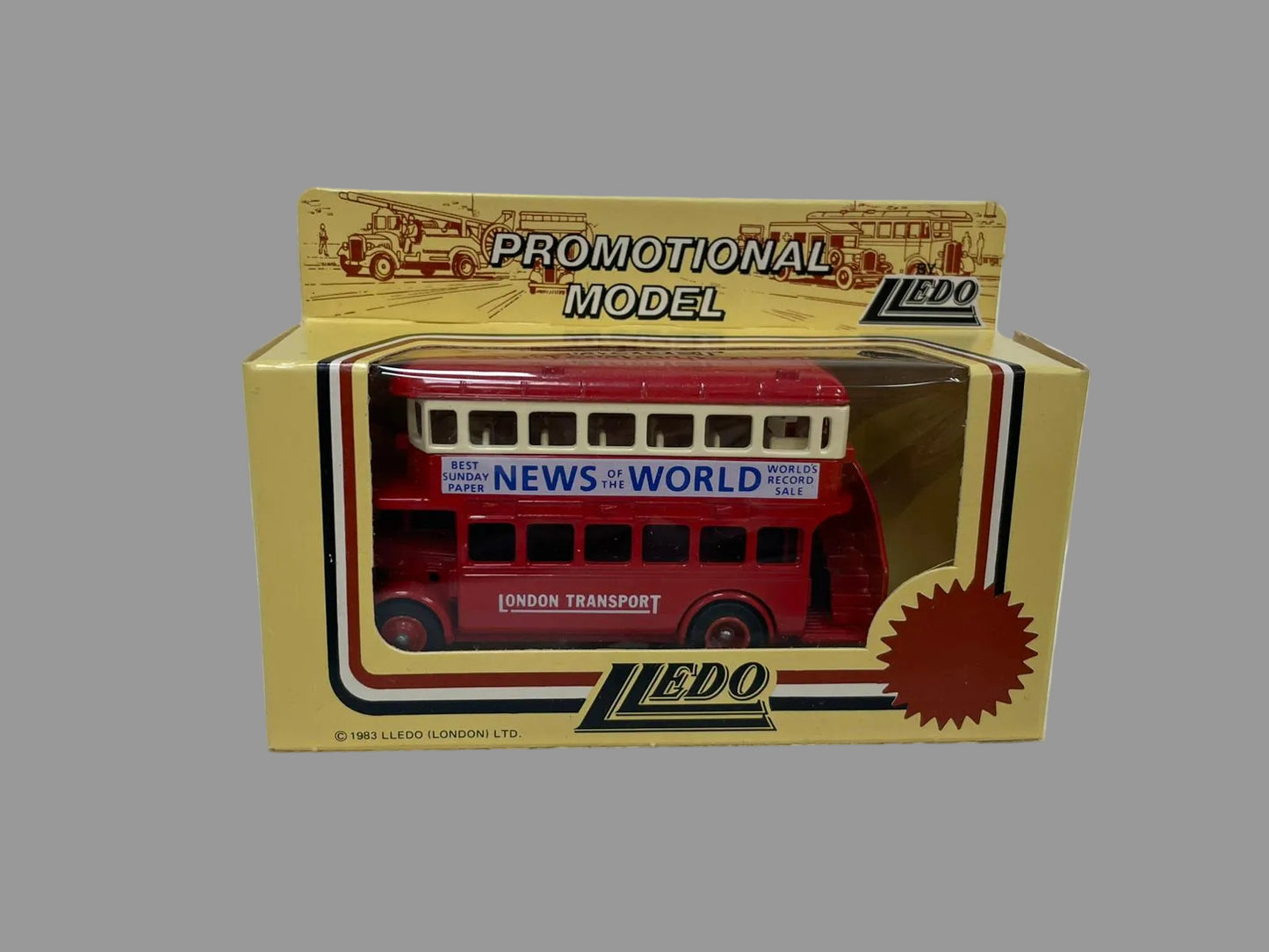 Lledo job lot of 4 promotional models  - 1.76 scale  mint condition fair boxes