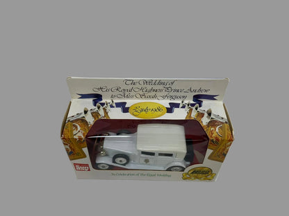 Royal Wedding Prince Andrew to Sarah Ferguson 1986 Die-Cast Model Car Souvenir