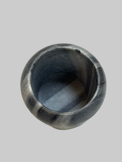 TOM DIXON LONDON - Small Grey Marble Stone Vase/Candle Holder (USED)