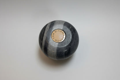 TOM DIXON LONDON - Small Grey Marble Stone Vase/Candle Holder (USED)