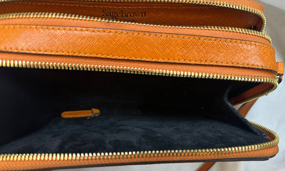 SAGEBROWN LONDON Orange Crossbody Bag (USED)