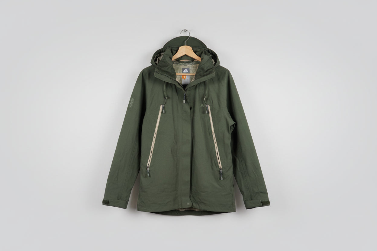 Nike ACG (3) Khaki Green Ski-Jacket Size XXL Hooded Coat - USED