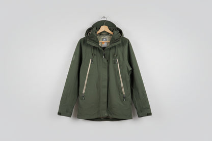 Nike ACG (3) Khaki Green Ski-Jacket Size XXL Hooded Coat - USED