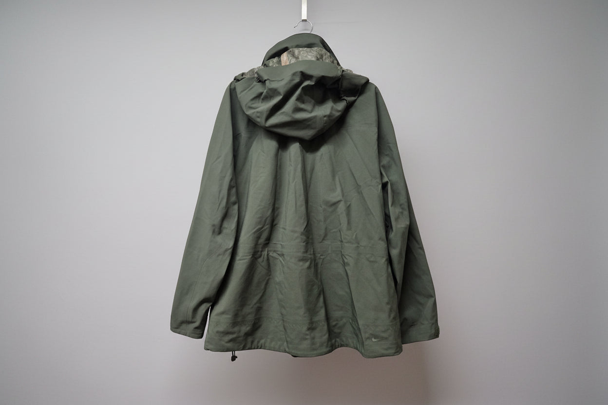 Nike ACG (3) Khaki Green Ski-Jacket Size XXL Hooded Coat - USED