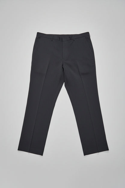 Farah Black Trousers W48 L33 Straight-Leg - Polyester - USED