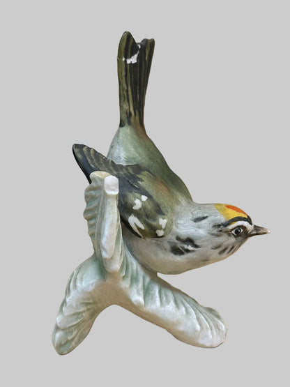 Vintage Goebel Hummel Firecrest Bird Figurine 1967 - Some Chips Used
