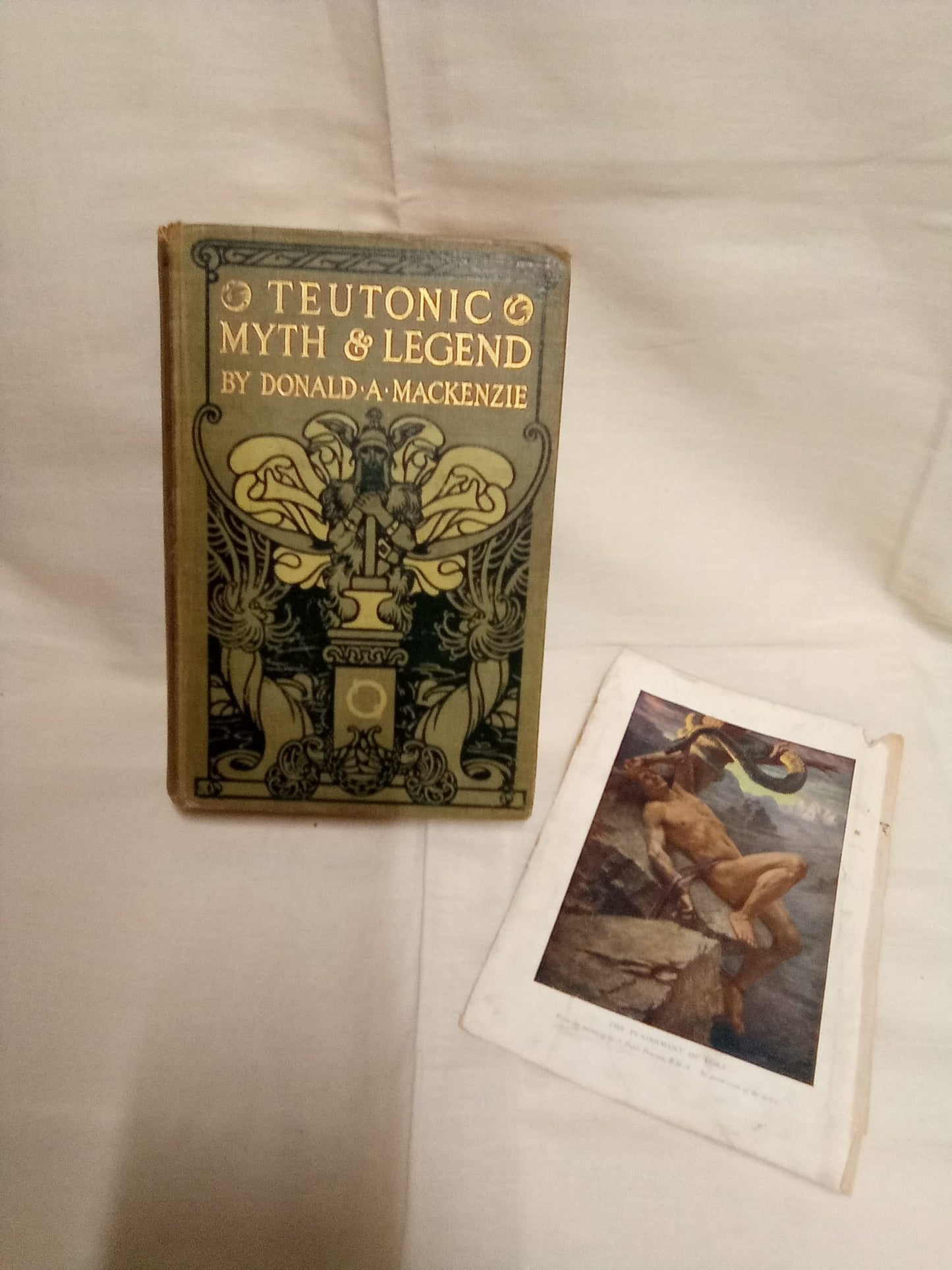 Teutonic Myth and Legend by Donald A Mackenzie