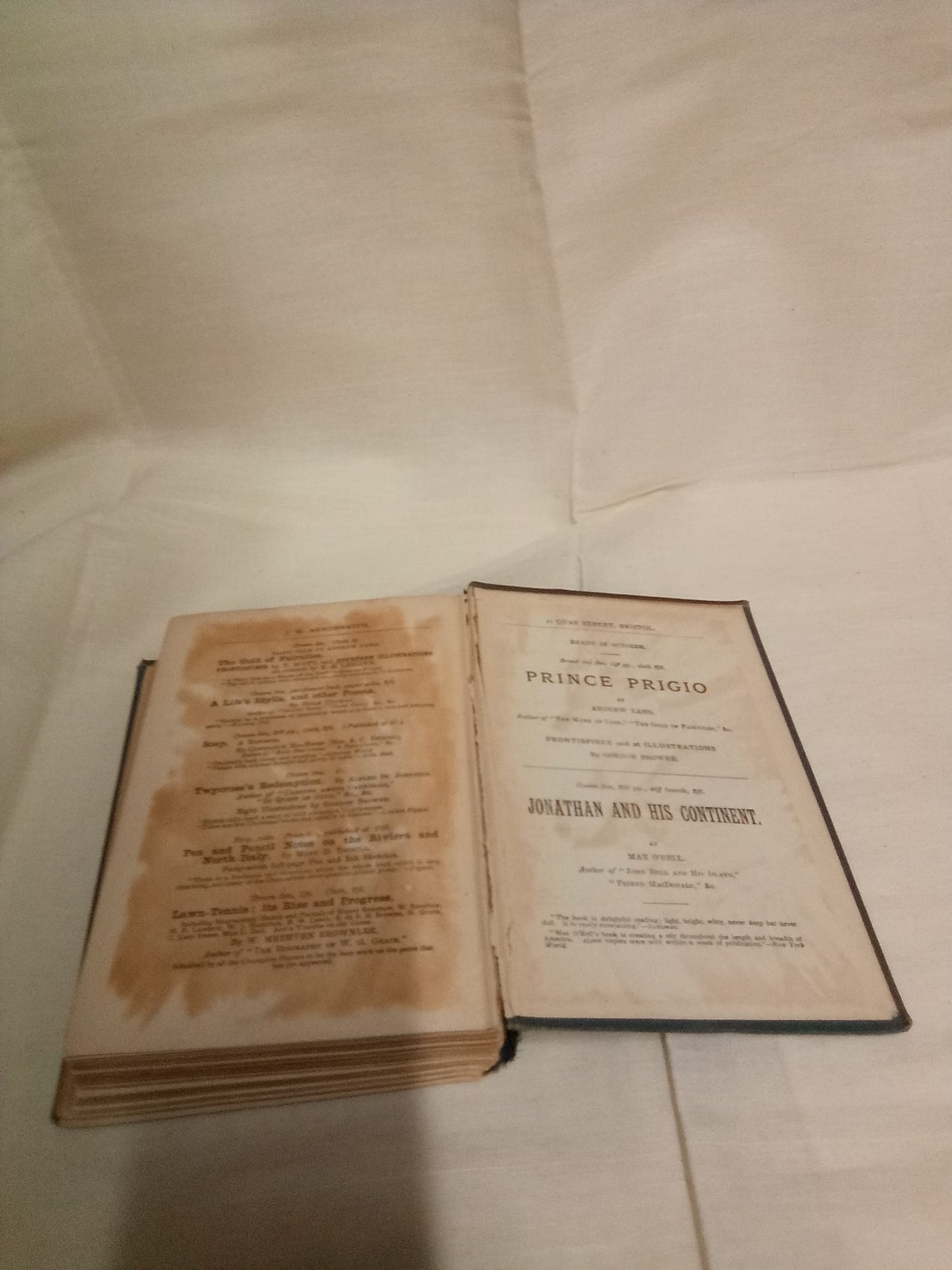 Three Men in a Boat by Jerome K. Jerome. 1889. First Edition