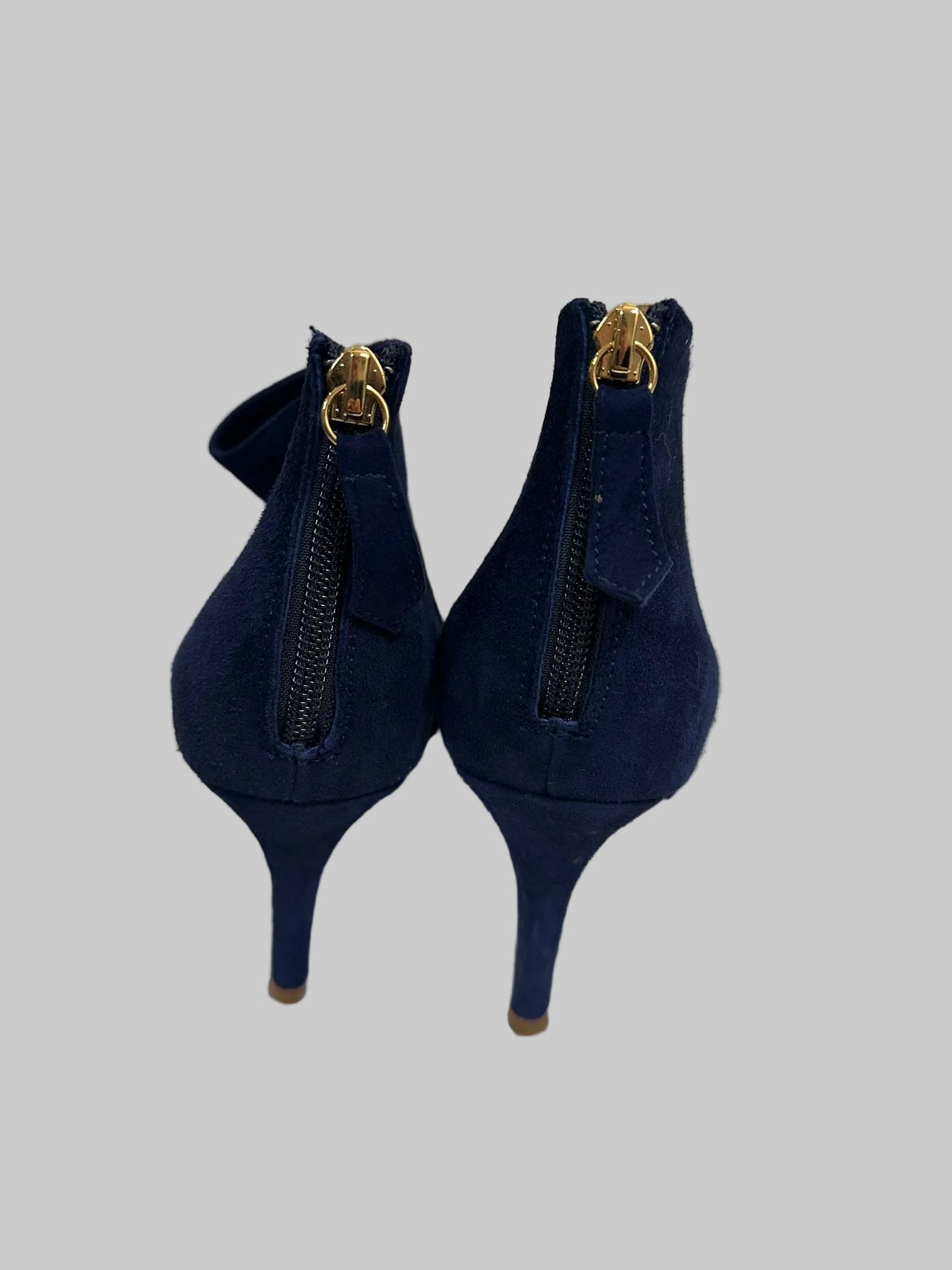 SARGOSSA Navy Blue Heels UK 6 - RRP £290 (used)