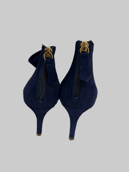SARGOSSA Navy Blue Heels UK 6 - RRP £290 (used)