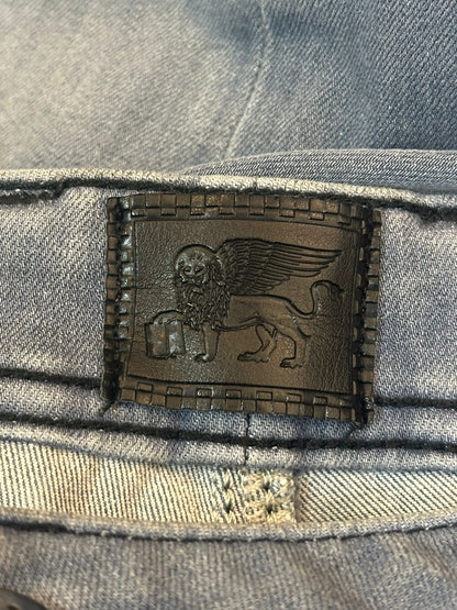 TRAMAROSSA LEONARDO Slim Men's Jeans  32 Inch Waist Grey/Light Blue (used)