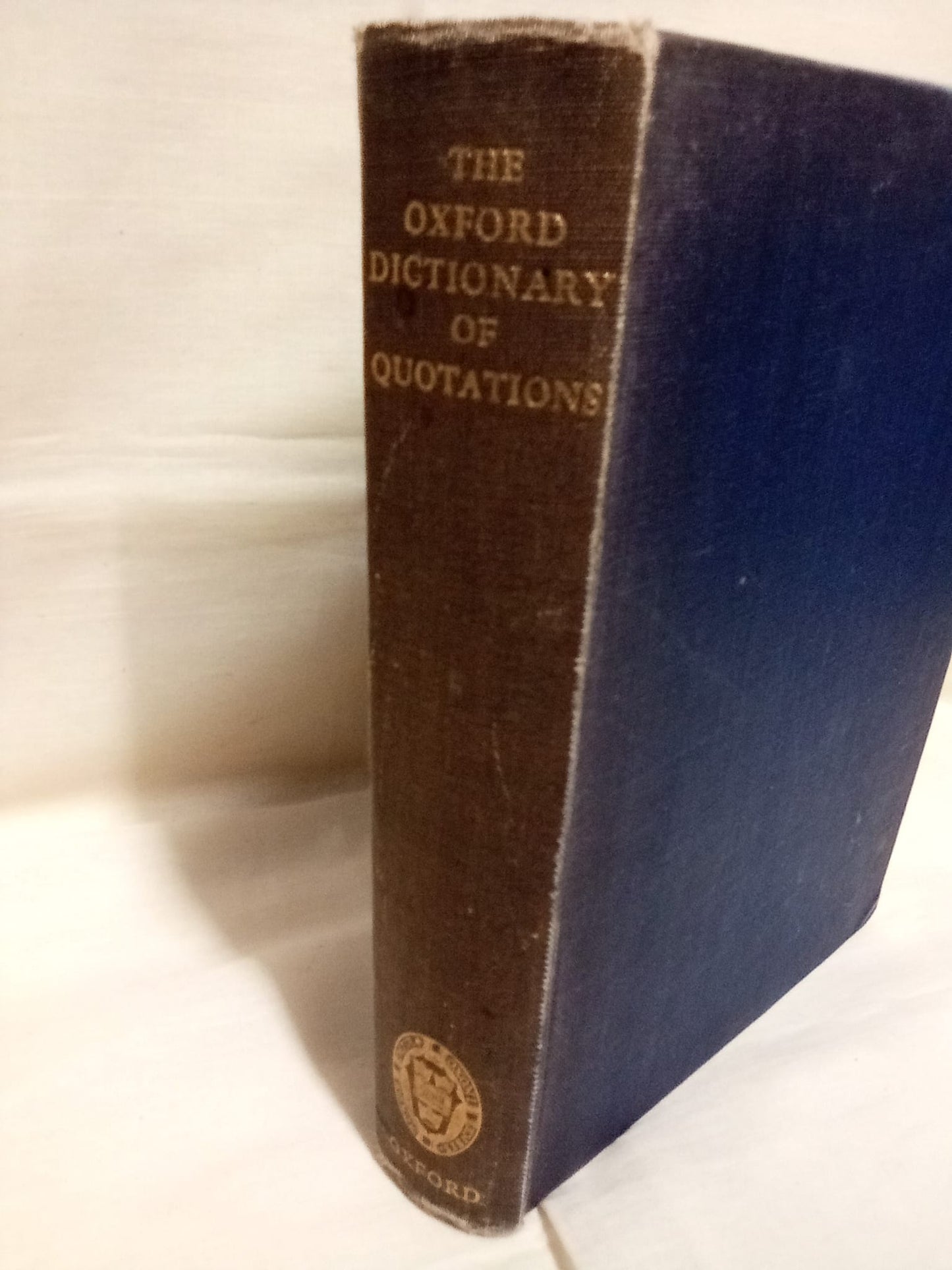 The Oxford Dictionary of Quotations- Fourth edition 1944