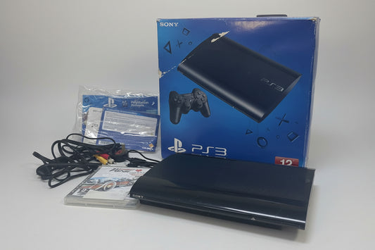 Playstation 3 12GB console and leads only