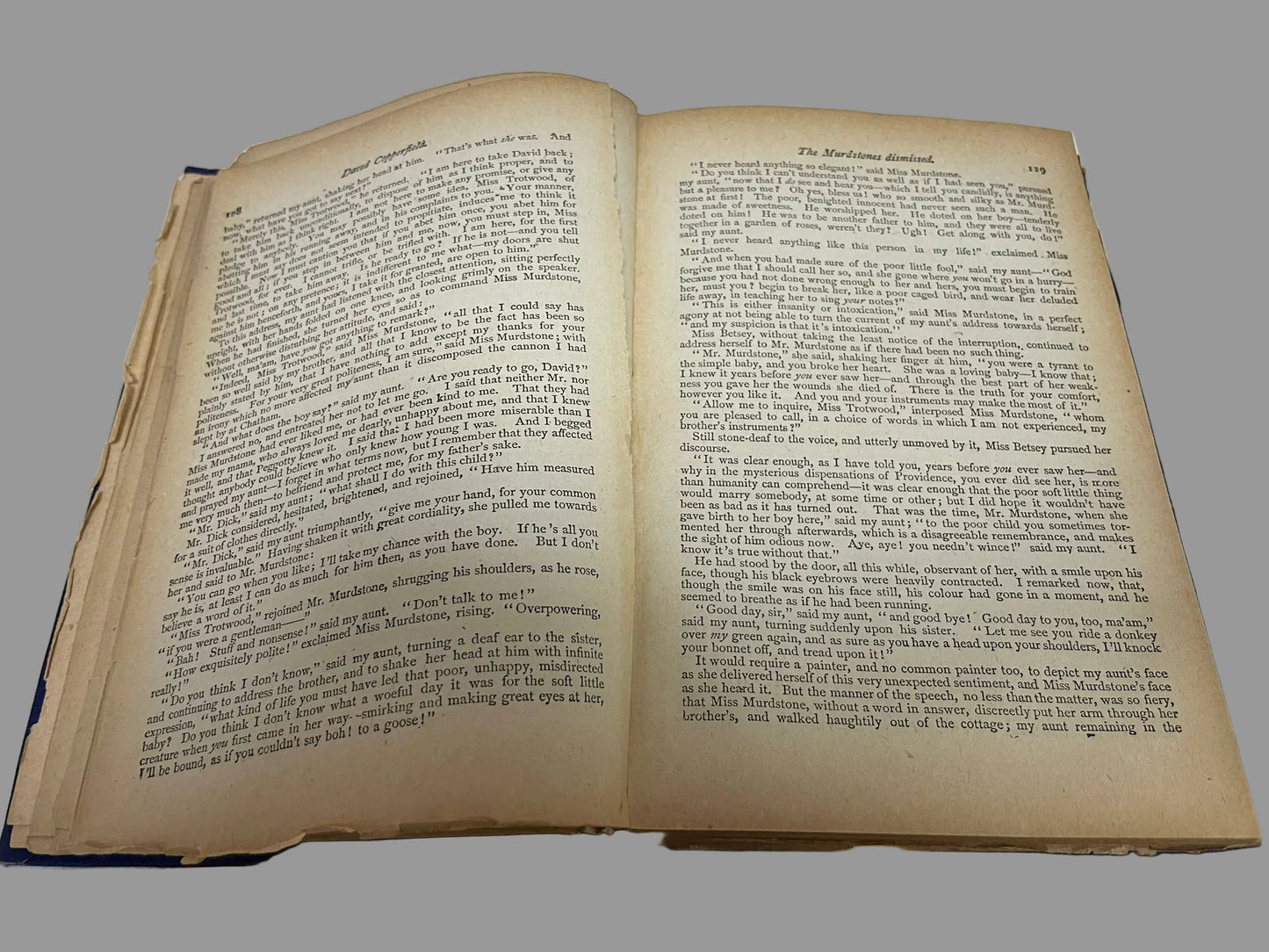 Charles Dickens Vintage Book Set 7 Volumes Chapman & Hall Victorian