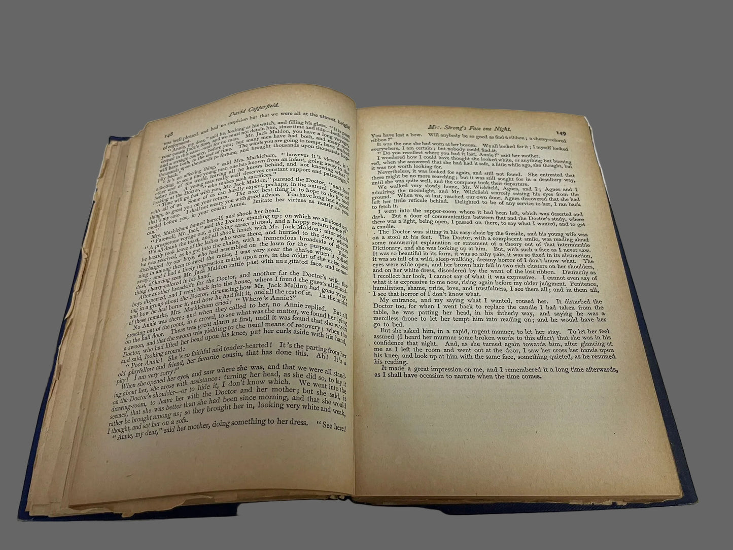 Charles Dickens Vintage Book Set 7 Volumes Chapman & Hall Victorian