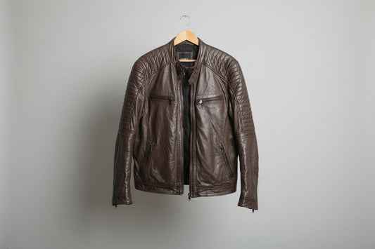 Barneys Originals Men's Leather Jacket