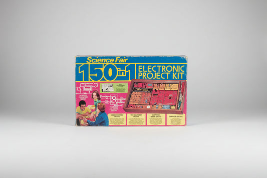 Vintage 1976 150-in-1 Science Fair Electronic Project Kit