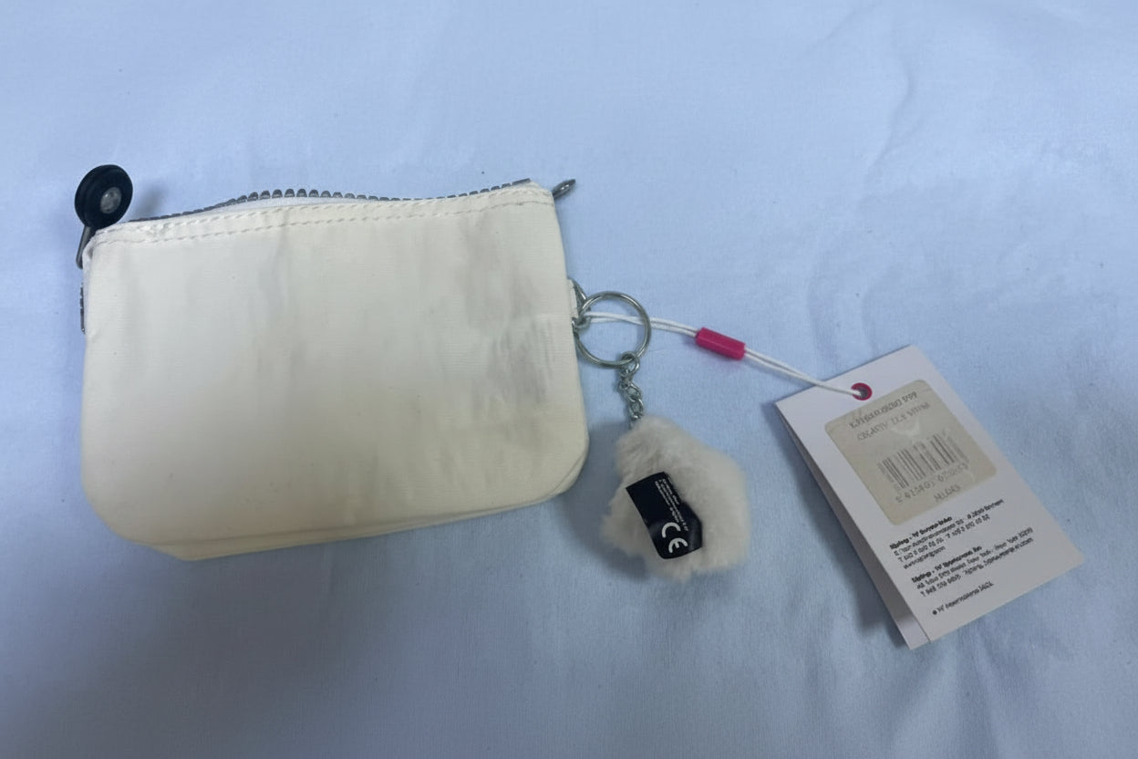 Kipling creativity Small White Purse