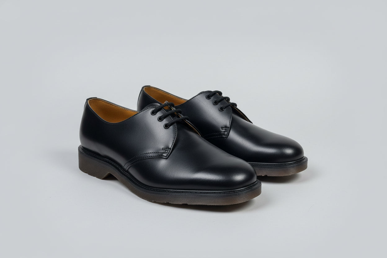 Dr Martens Air Cushion Sole Black Lace Up Men’s Shoes Size UK 7