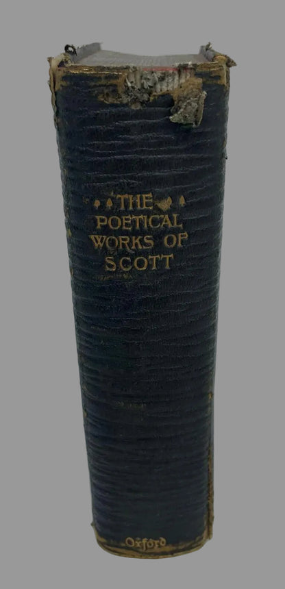 Oxford Edition the poetical works of Sir Walter Scott 1910 Edition