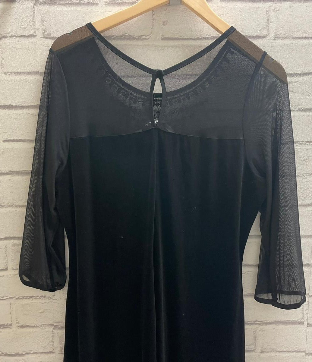 Scarlett and Jo London Black dress uk size 20