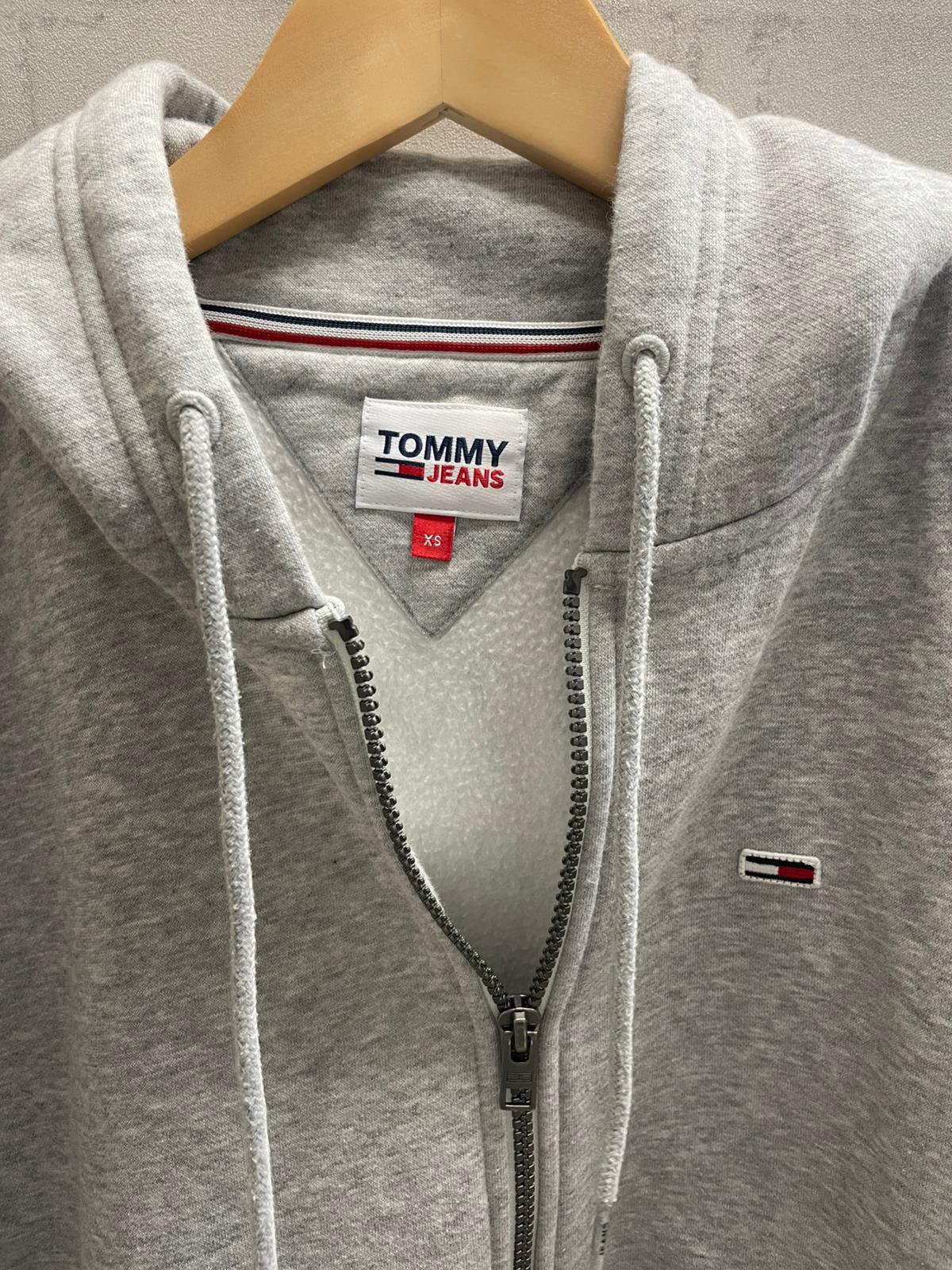 Tommy Jeans Basic zip hoodie Grey - XS