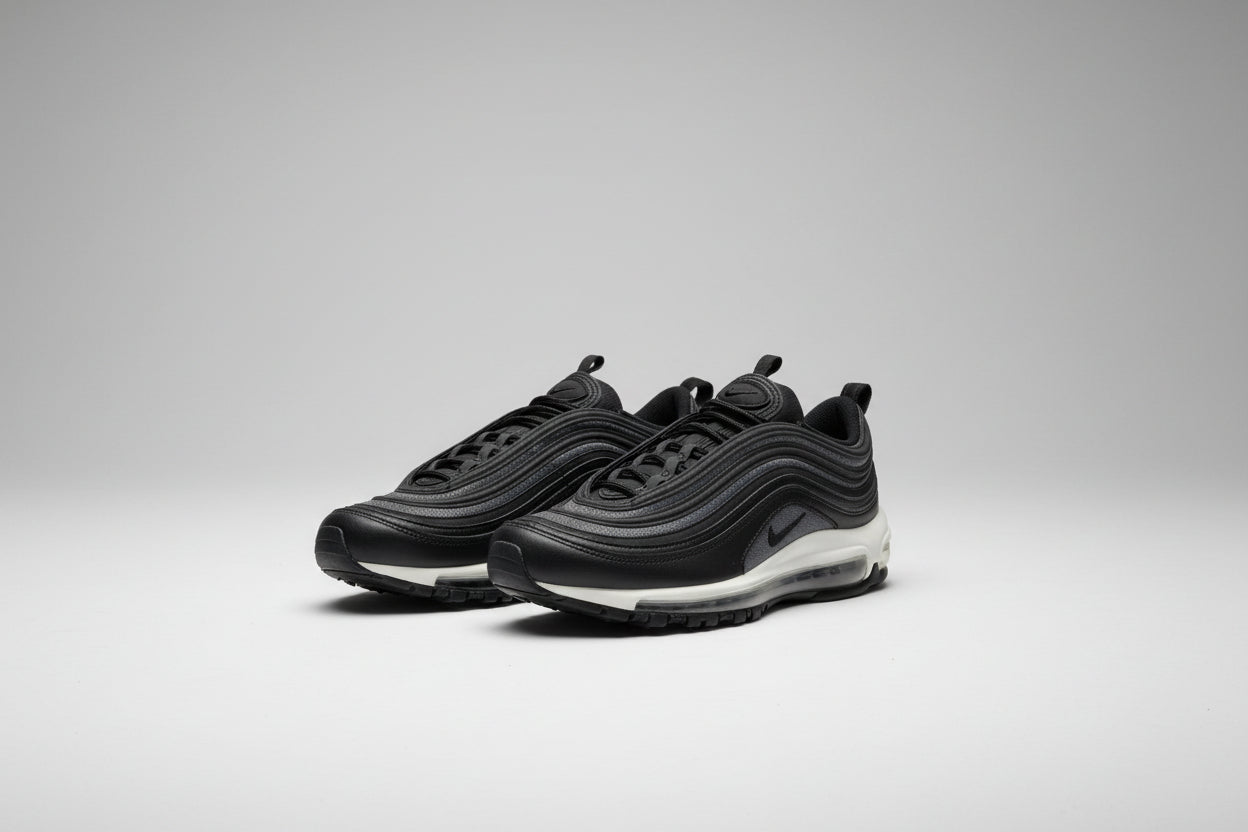 Nike Air Max 97 Black & White Trainers UK 4.5 EU 37.5