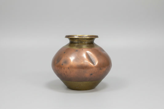 Vintage Ganga Jamuna Pot (Used / Worn Condition)