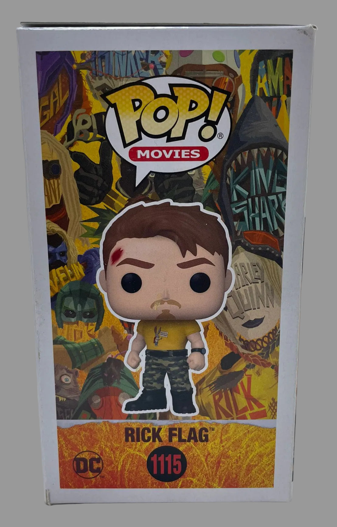 Funko Pop! Movies The suicide Squad Rick Flag #1115