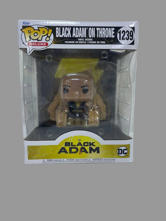 Funko Pop! Deluxe Black Adam Black Adam on Throne #1239
