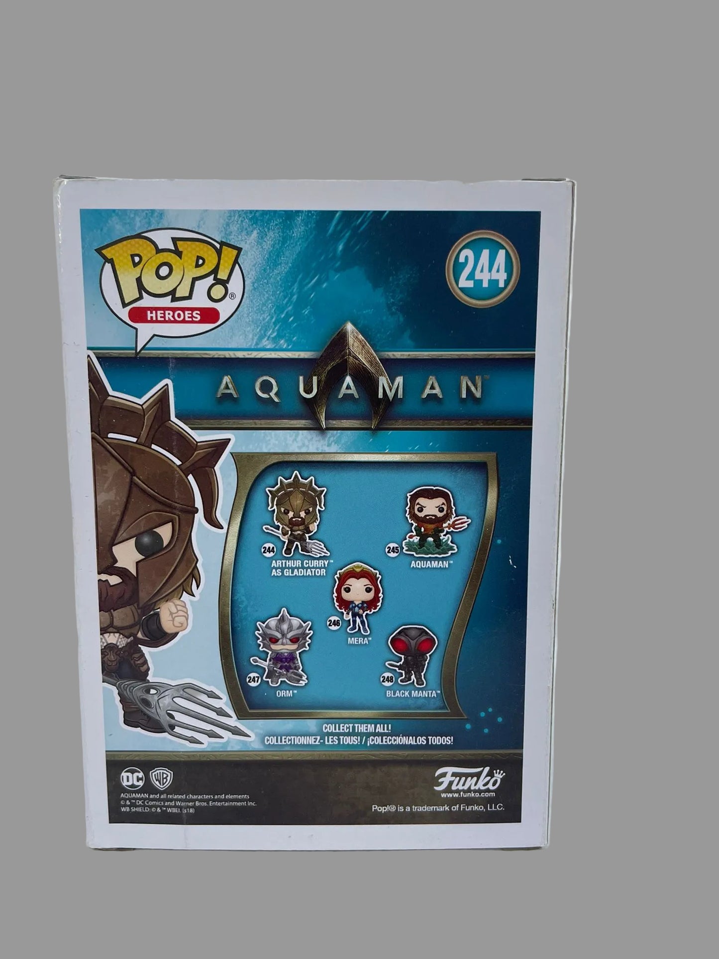Funko Pop! Heroes Aquaman Arthur Curry #244