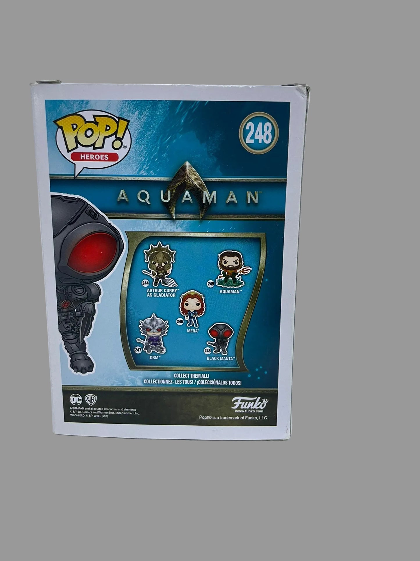 Funko Pop! Heroes Aquaman Black Manta #248