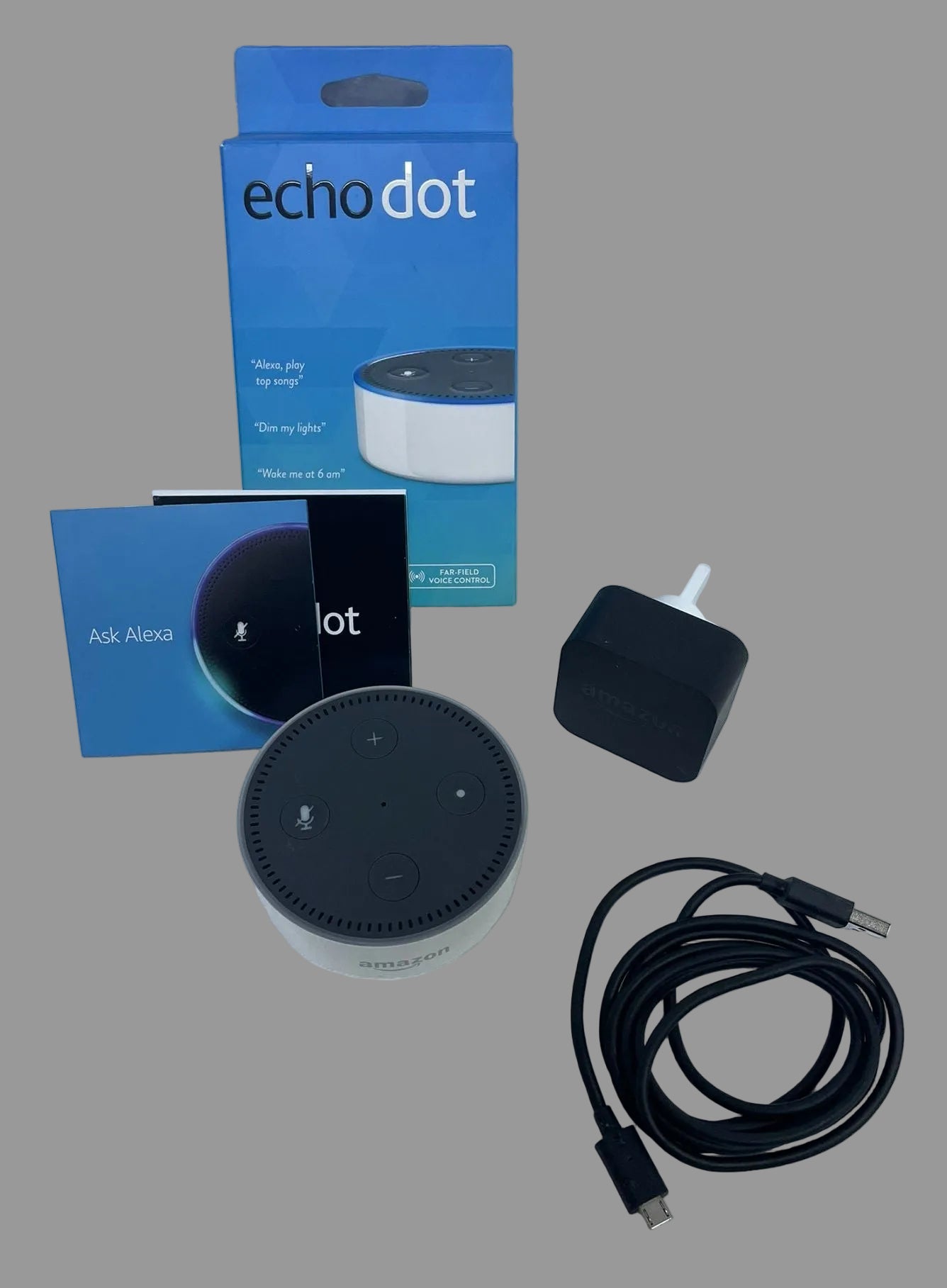 Amazon Dot Voice Assistant White