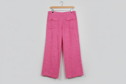 Dolce and Gabbana Pink wide-leg Trousers