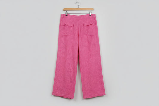 Dolce and Gabbana Pink wide-leg Trousers