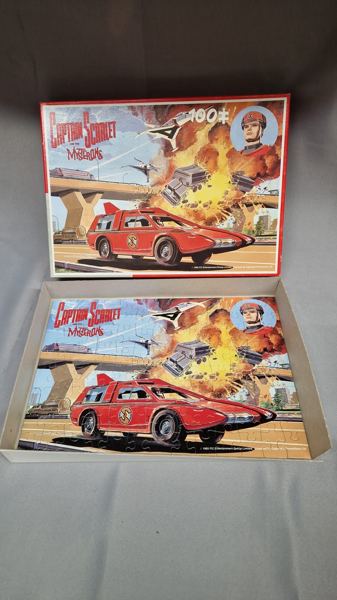Thunderbirds Puzzles - Vintage 1990's - Used - Collectible - Vintage