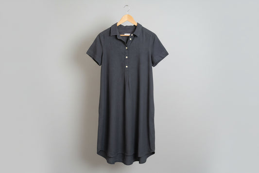 TOAST Shirt Smock Pinstripe Dress- Women's Size 14- USED GOOD CONDITION